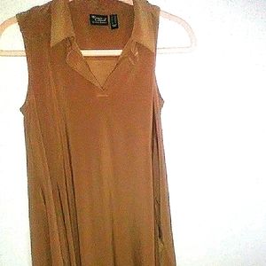 Women With Control sleeveless tunic NWOT